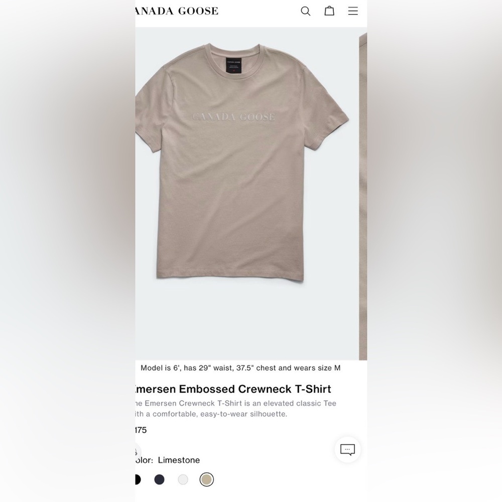 Canada Goose Emersen T-Shirt - Picture 3 of 5